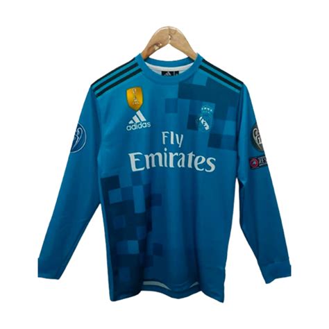 Real madrid 2017-18 C.Ronaldo Full sleeve Retro jersey | Retro collection - Cyberried Store