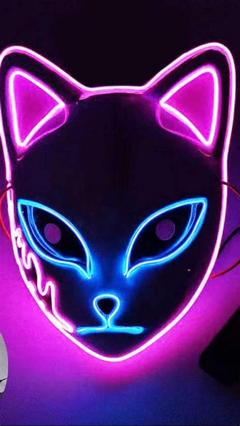 Halloween Demon Slayer Mask Japanese Anime Carnival Masquerade Fox Mask in 2022 | Japanese anime ...