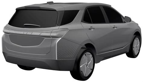 Chevrolet Equinox EV in the making, leaked in patent images