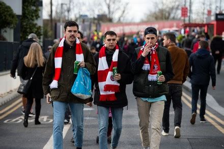 Brentford Fans Arrive Stadium Editorial Stock Photo - Stock Image ...