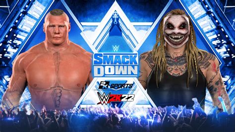 WWE 2K22 - BROCK LESNAR vs. THE FIEND CONCEPT! - YouTube