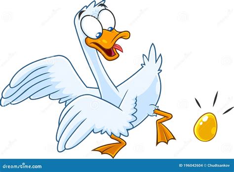 Goose With Golden Eggs Royalty-Free Stock Photography | CartoonDealer.com #1970369