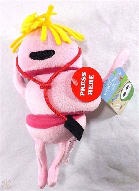 Dumb Ways To Die 8" Talking Plush Stumble Pink Commonwealth | #1846507446