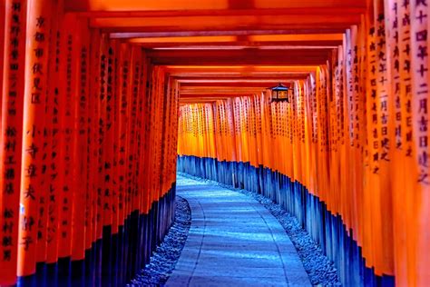 Red Torii gates in Fushimi Inari shrine, Kyoto Japan 2014 2653224 Stock ...