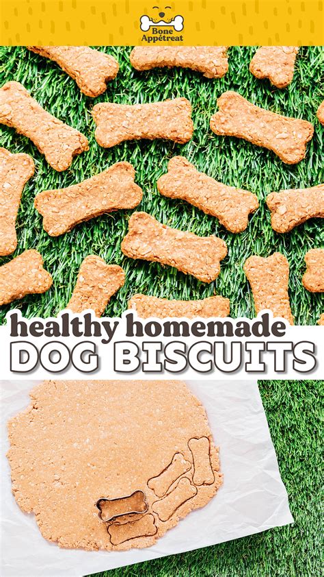 Healthy Homemade Dog Biscuits (3 Ingredients!) | Bone Appetreat