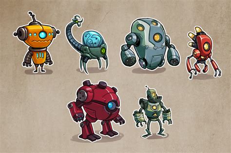 ROBOT concepts by DerekLaufman on DeviantArt