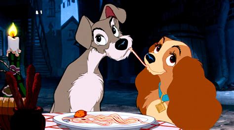 Disney-LadyandtheTramp-SpaghettiKiss - AllEars.Net