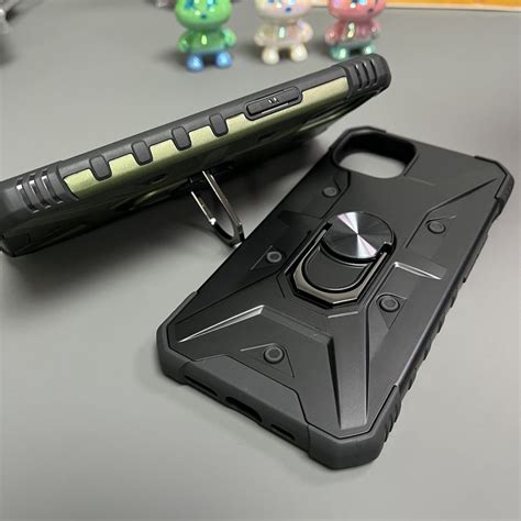 Army Green Vehicular 2 In 1 Case for Iphone 14 13 12 11 Pro Max 7 8 6 ...