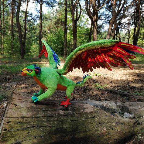 Alebrije Pepita. Coco. Movable art toy. Large winged cat. | Etsy