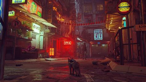 1920x1080px | free download | HD wallpaper: Stray, cyberpunk, city, dystopian, cats, video games ...