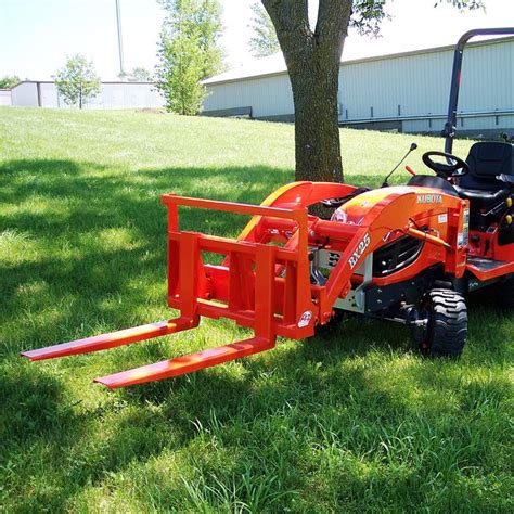 PALLET FORKS FOR KUBOTA BX SERIES TRACTORS | Kubota Tractor Accessories - Cabs, Canopies & More ...