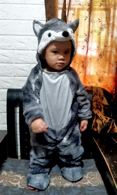 Wolf Costume, Babies & Kids, Babies & Kids Fashion on Carousell