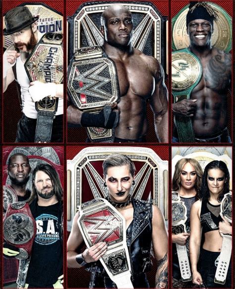 WWE Raw & Smackdown Champions| Updated list of all Champions; Check