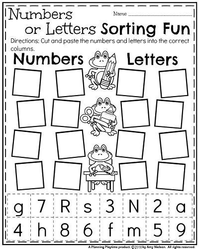 17 Letter Recognition Worksheets for Kids - Kitty Baby Love