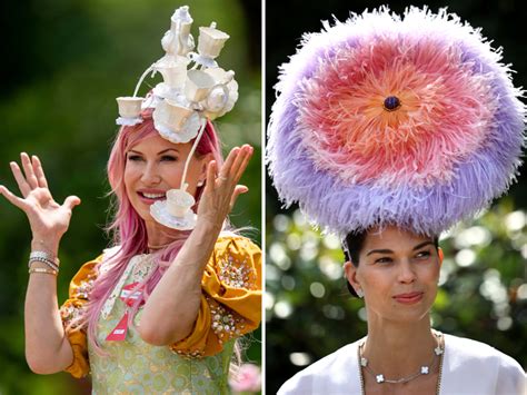 Photos of the Wildest and Most Daring Hats Worn at Royal Ascot 2023 ...