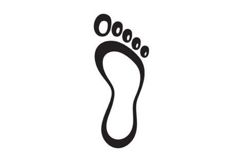 Foot Symbol Graphic by rasol.designstudio · Creative Fabrica