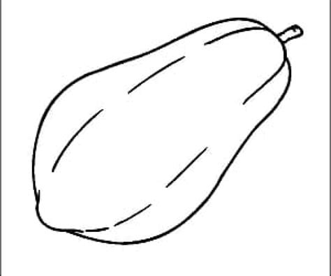 Papaya Drawing at GetDrawings | Free download