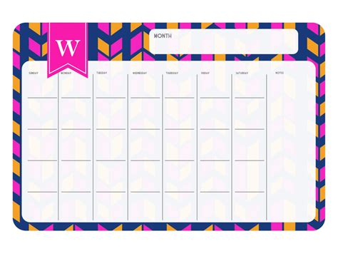 Personalized Monthly Desk Calendar. Monthly Planner. Desk | Etsy