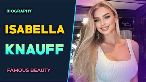 Isabella Knauff American Model's Instagram and TikTok Journey😘😍 - YouTube