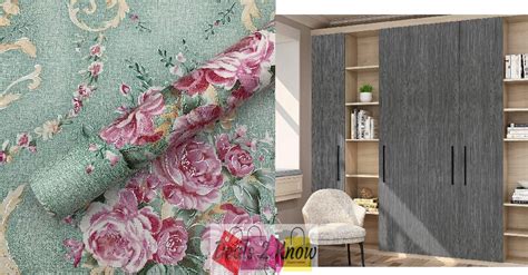 Amazon: Green Floral Peel and Stick Wallpaper Vintage Contact Paper Backsplash Removable Self ...