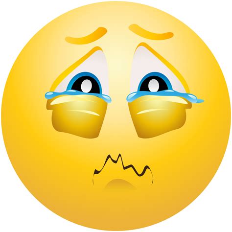 Crying Emoji PNG Images Transparent Free Download - PNG Mart