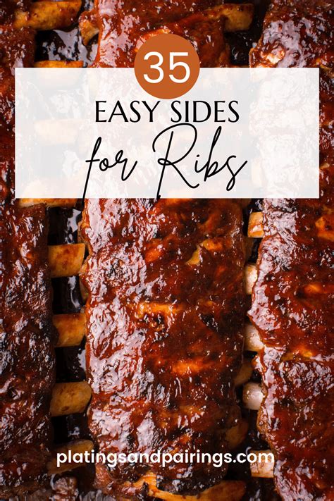 35+ EASY Sides for Ribs (What to Serve with BBQ Ribs)