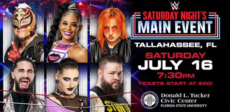 WWE Saturday Night's Main Event | Donald L Tucker Civic Center