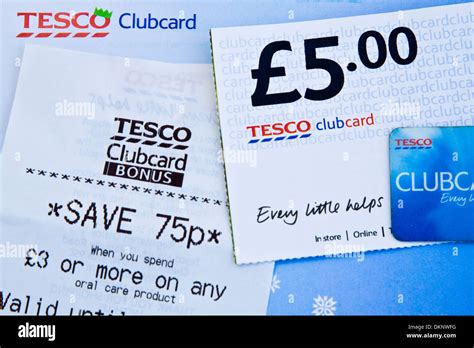 Tesco clubcard points hi-res stock photography and images - Alamy