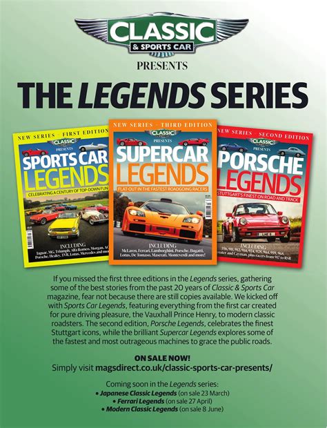 SPORTS CAR LEGENDS | Autocar 15-Mar-2023