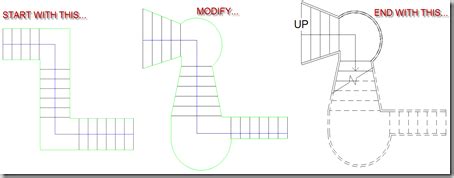 Revit ArchCenter: Stairs Without an Arrow Indicator