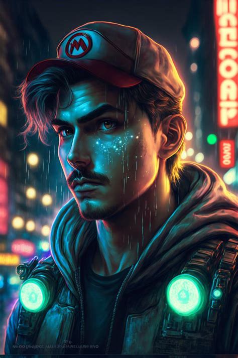 Cyberpunk Mario : r/Cyberpunk