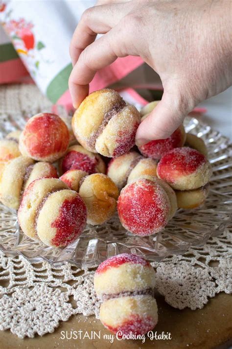 Breskvice Recept: Croatian Peach Cookies - Sustain My Cooking Habit