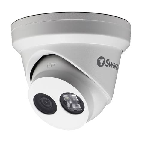 Swann 4K Ultra HD Dome Outdoor Security Camera with EXIR LED IR Night ...
