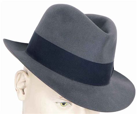 This is a very nice quality men’s fedora made in England for the Henry Morgan Co. of Montreal ...