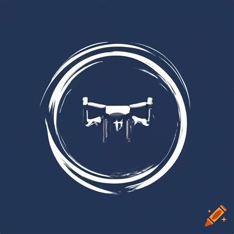 Drone logo design on Craiyon