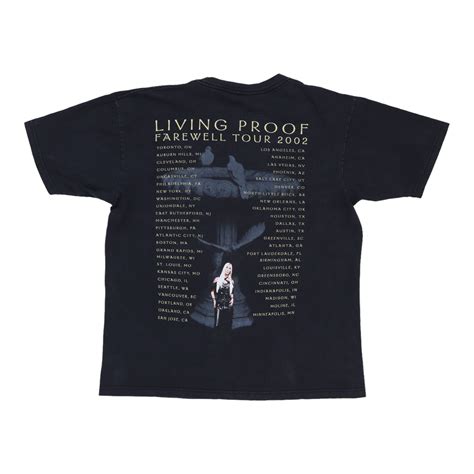 2002 Cher Living Proof Tour Shirt – WyCo Vintage