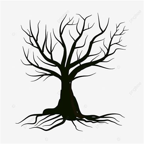 Halloween Trees Vector Hd PNG Images, Black Tree Halloween Png, Free Icon, New Style, Tree PNG ...