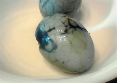 Rotten Eggs * Halloween * With Bloody Eggs Variation Recipe by renee - Cookpad