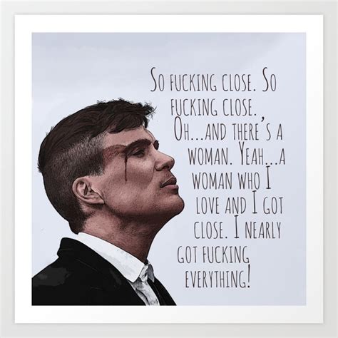 peaky Blinder Tv series | Tommy Shelby Sayings | peaky Art Print by ...