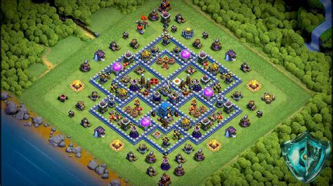 Best Town Hall 12 Hybrid base with Copy Link - Base of Clans