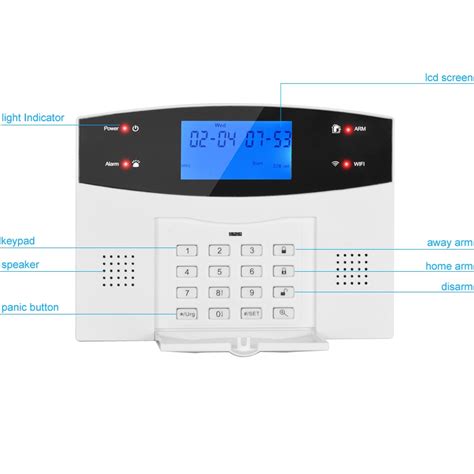 Keypad Wireless Home Security Kit