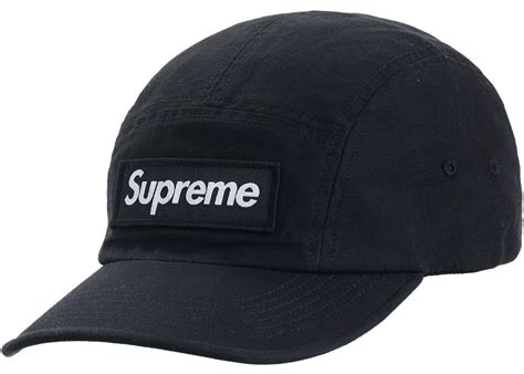 Supreme Military Camp Cap (FW20) Black | Supreme hat, Hats for men, Cap