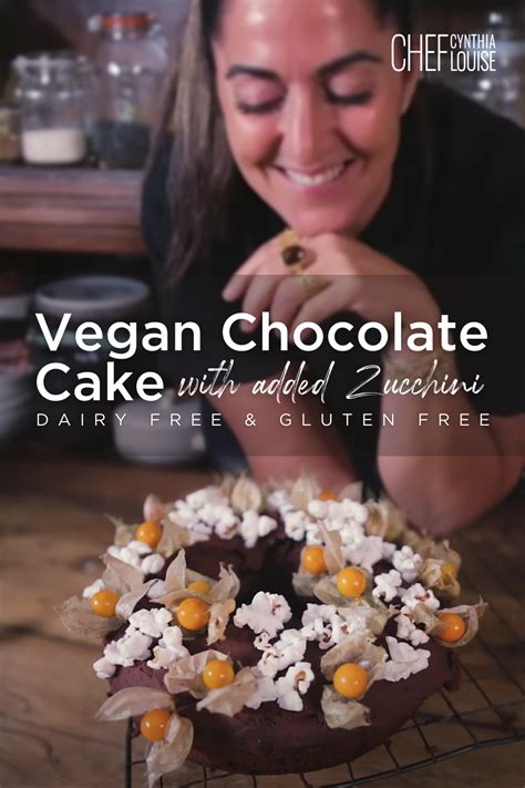 Decadent Vegan Chocolate Cake with Zucchini