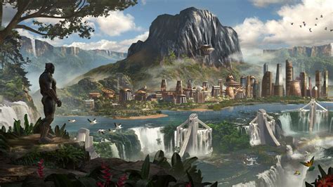 Wakanda Landscape Wallpapers - Top Free Wakanda Landscape Backgrounds ...