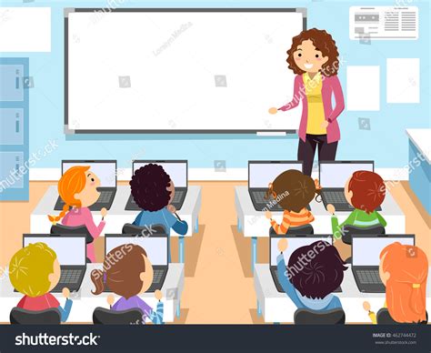 Kids Computer Lab Clipart