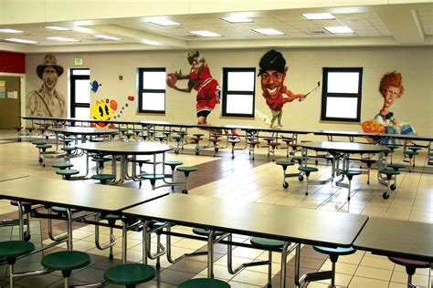 Custom Elementary School Lunchroom Transformation!! by Patricks ...