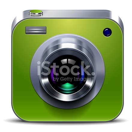 Green Camera Icon Stock Photo | Royalty-Free | FreeImages