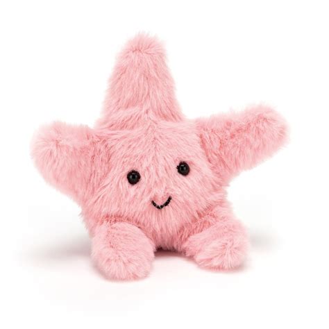 Jellycat Fluffy Starfish Toy in Pink — BAMBINIFASHION.COM