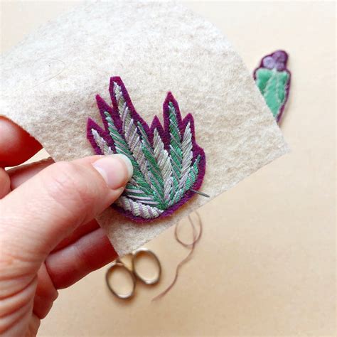 How to Create an Embroidered Patch | Diy patches embroidery ...