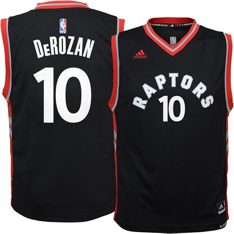 adidas DeMar DeRozan Toronto Raptors Black Alternate Replica Jersey